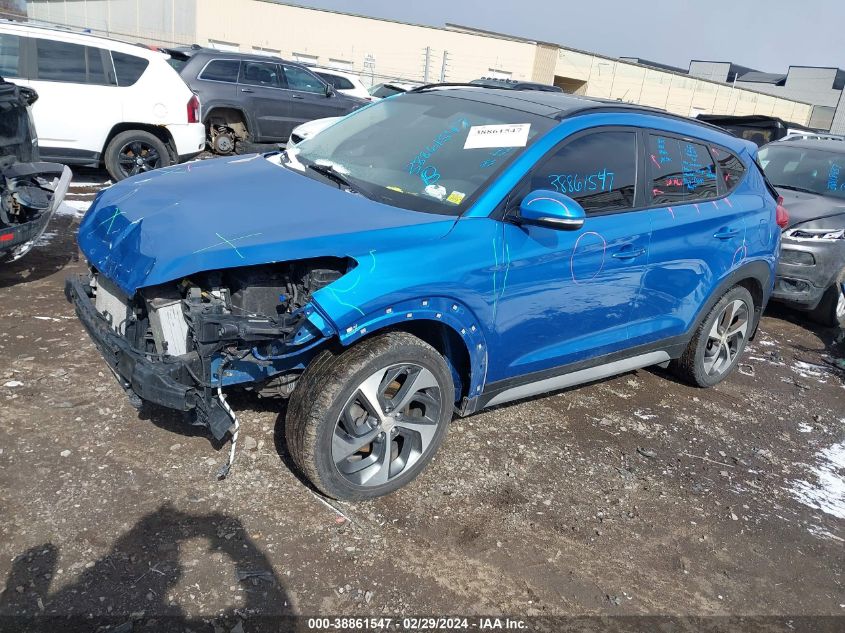 2018 Hyundai Tucson Value VIN: KM8J3CA20JU642186 Lot: 38861547