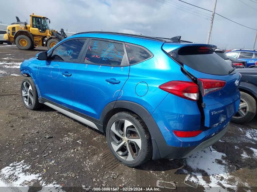 2018 Hyundai Tucson Value VIN: KM8J3CA20JU642186 Lot: 38861547