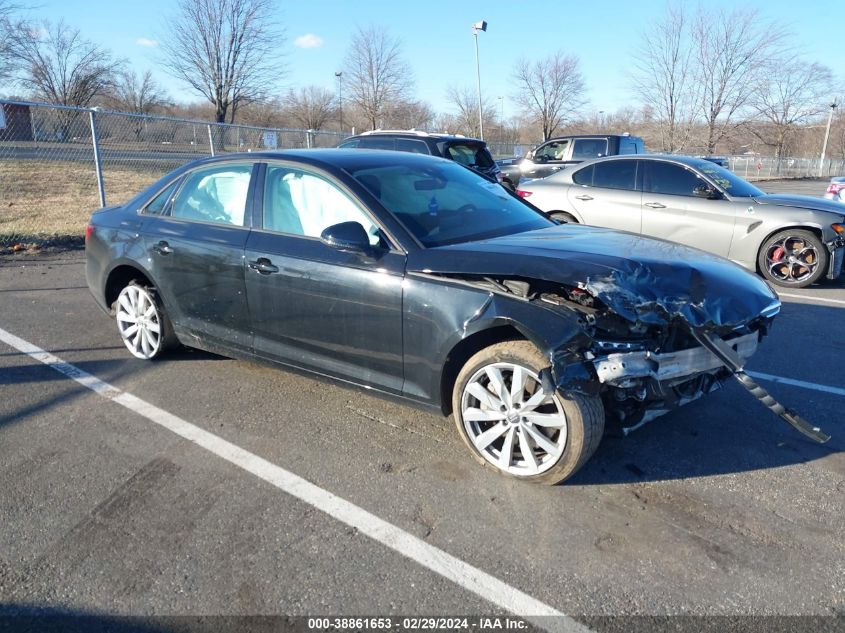 2017 Audi A4 2.0T Premium VIN: WAUANAF40HN024526 Lot: 38861653