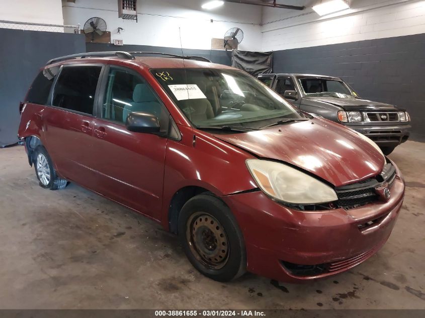 2005 Toyota Sienna Ce/Le VIN: 5TDZA23CX5S253899 Lot: 38861655