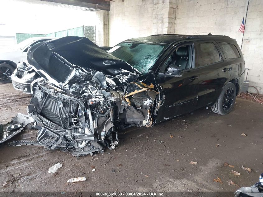 2020 Dodge Durango R/T Awd VIN: 1C4SDJCTXLC411742 Lot: 38861660