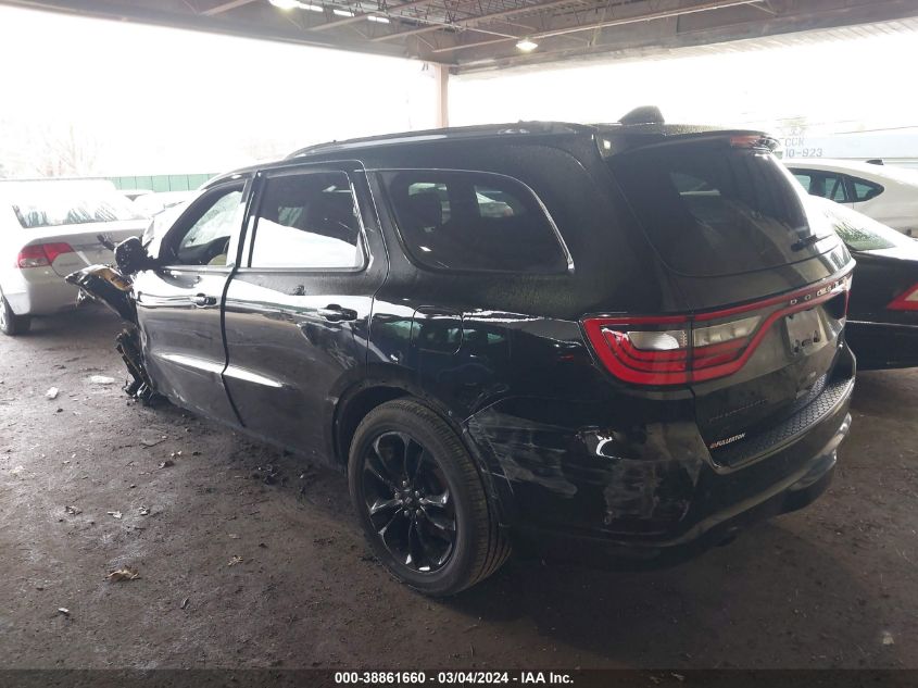 2020 Dodge Durango R/T Awd VIN: 1C4SDJCTXLC411742 Lot: 38861660