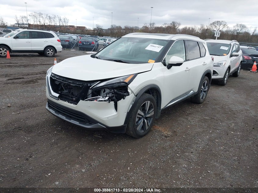 2022 NISSAN ROGUE SL INTELLIGENT AWD - 5N1BT3CB3NC733451