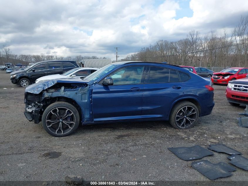 2020 BMW X4 M Competition VIN: 5YMUJ0C0XL9B04516 Lot: 38861843