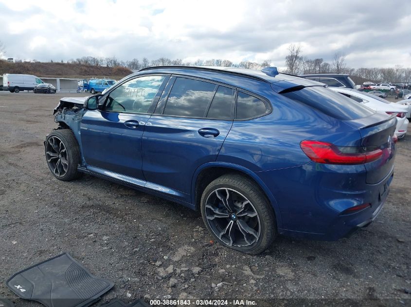 2020 BMW X4 M Competition VIN: 5YMUJ0C0XL9B04516 Lot: 38861843