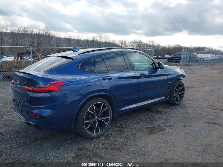 2020 BMW X4 M Competition VIN: 5YMUJ0C0XL9B04516 Lot: 38861843