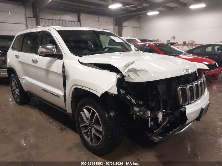 VIN 1C4RJFBG2LC310509 2020 JEEP GRAND CHEROKEE LIMITED 4X4