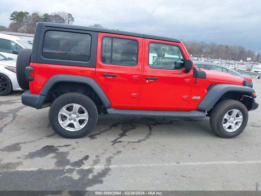 2020 JEEP WRANGLER UNLIMITED SPORT S 4X4 - 1C4HJXDN7LW165009