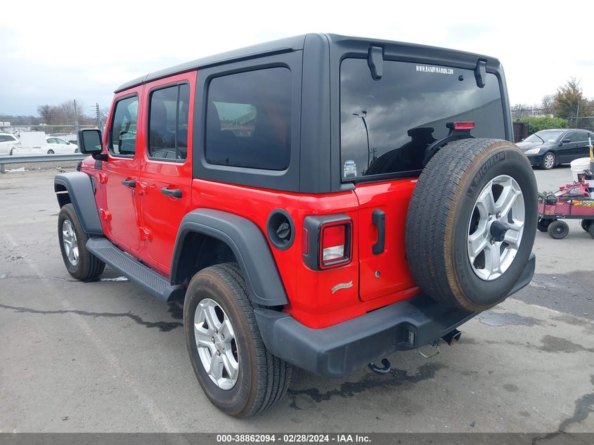 2020 JEEP WRANGLER UNLIMITED SPORT S 4X4 - 1C4HJXDN7LW165009