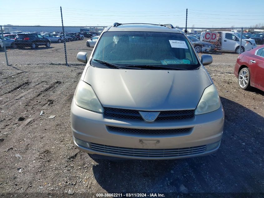 2004 Toyota Sienna Xle VIN: 05TDZA22CX4S18460 Lot: 38862211