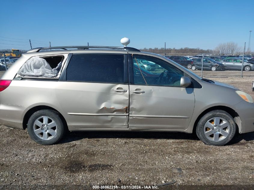 2004 Toyota Sienna Xle VIN: 05TDZA22CX4S18460 Lot: 38862211