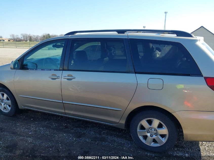 2004 Toyota Sienna Xle VIN: 05TDZA22CX4S18460 Lot: 38862211