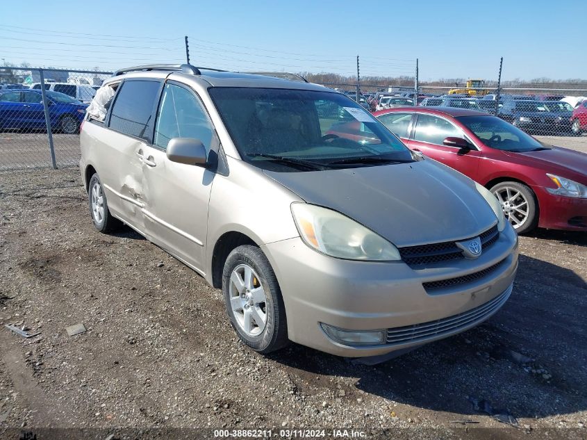 2004 Toyota Sienna Xle VIN: 05TDZA22CX4S18460 Lot: 38862211