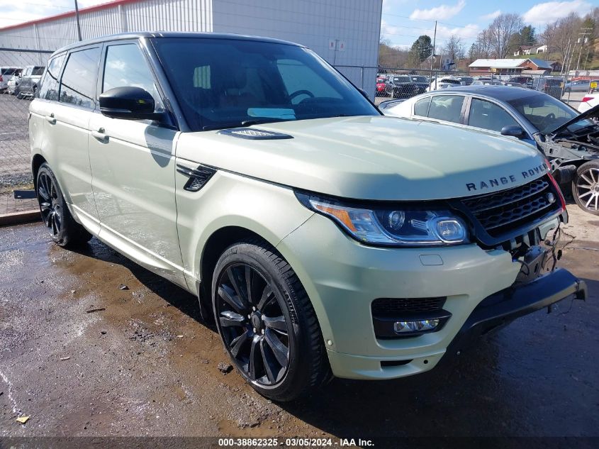 2014 Land Rover Range Rover Sport 5.0L V8 Supercharged Autobiography VIN: SALWV2TF7EA357323 Lot: 38862325