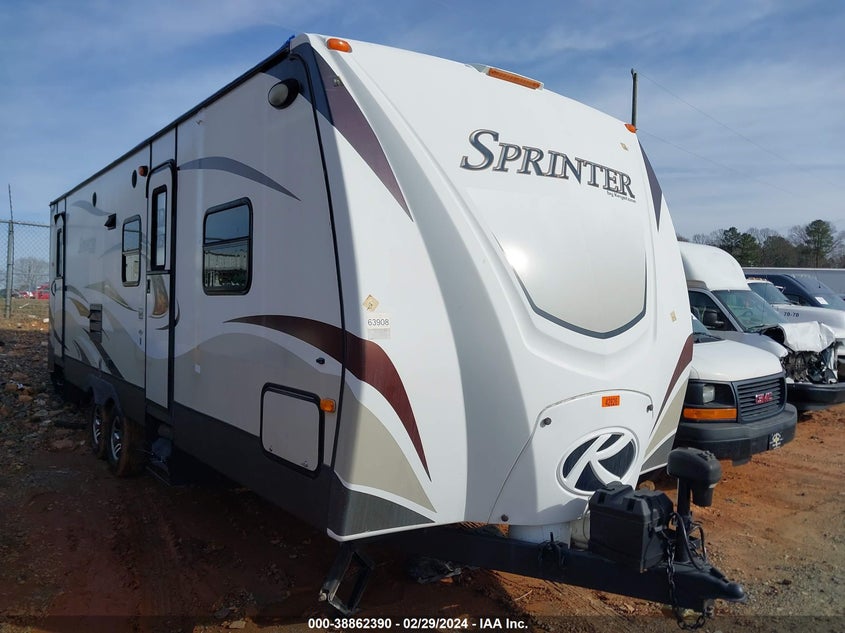 KEYSTONE SPRINTER 272 BHS 2013. Lot# 38862390. VIN 4YDT27228D1530907. Photo 1