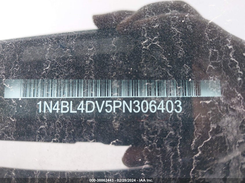 2023 NISSAN ALTIMA SV - 1N4BL4DV5PN306403