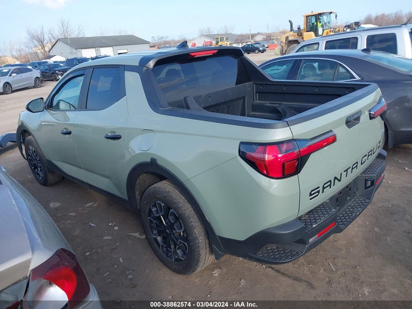 2022 HYUNDAI SANTA CRUZ SEL 5NTJBDAE7NH035209