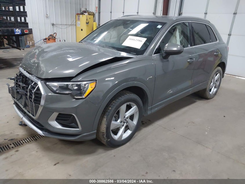 2020 Audi Q3 Premium 45 Tfsi Quattro Tiptronic VIN: WA1AECF38L1061131 Lot: 38862586