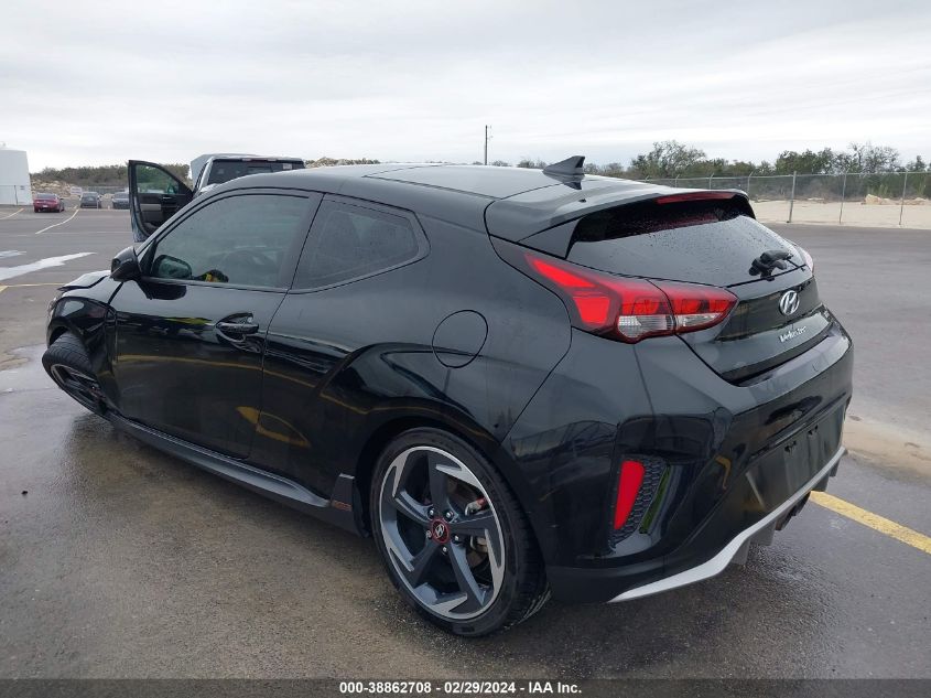 2019 Hyundai Veloster Turbo VIN: KMHTH6AB4KU006979 Lot: 38862708