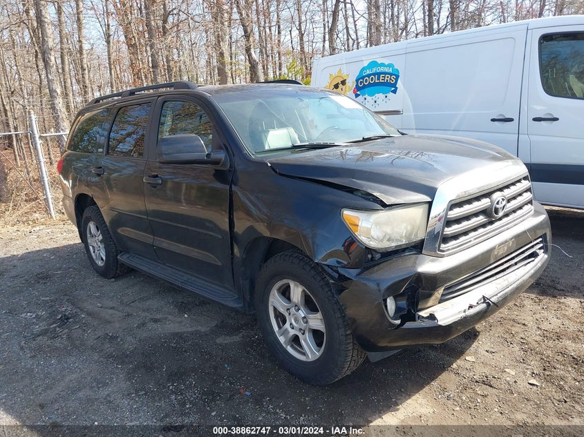 2008 Toyota Sequoia Sr5 5.7L V8 VIN: 5TDBY64A88S012879 Lot: 38862747