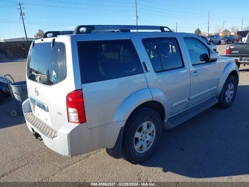 5N1AR18W05C775151 2005 Nissan Pathfinder Se Off-Road