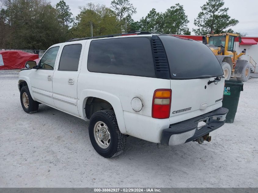 2002 Chevrolet Suburban K2500 VIN: 3GNGK26UX2G329244 Lot: 38862927