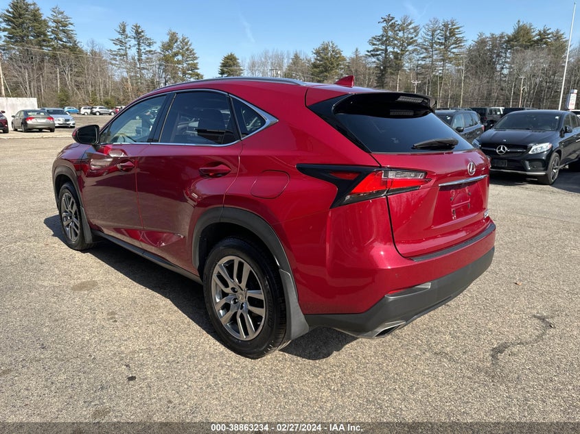 2016 LEXUS NX 200T VIN: JTJBARBZ3G2094246