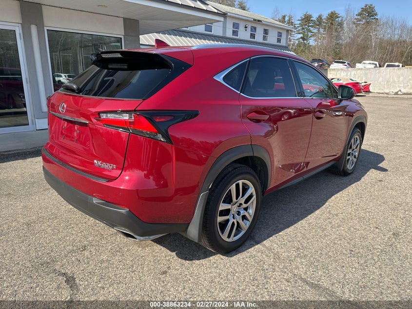 2016 LEXUS NX 200T VIN: JTJBARBZ3G2094246