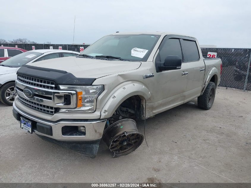 2018 Ford F-150 Supercrew VIN: 1FTEW1CP6JKF02598 Lot: 38863257