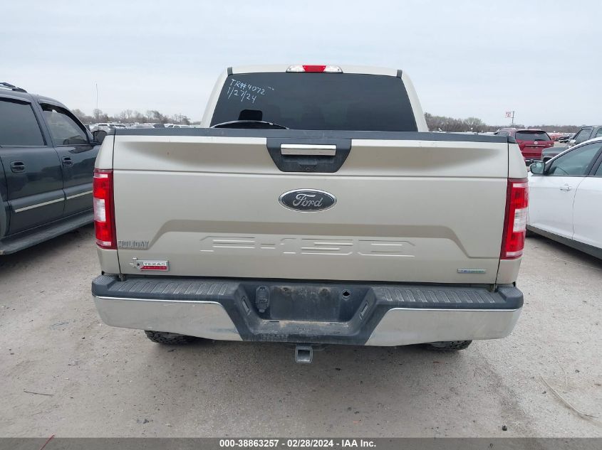 2018 Ford F-150 Supercrew VIN: 1FTEW1CP6JKF02598 Lot: 38863257