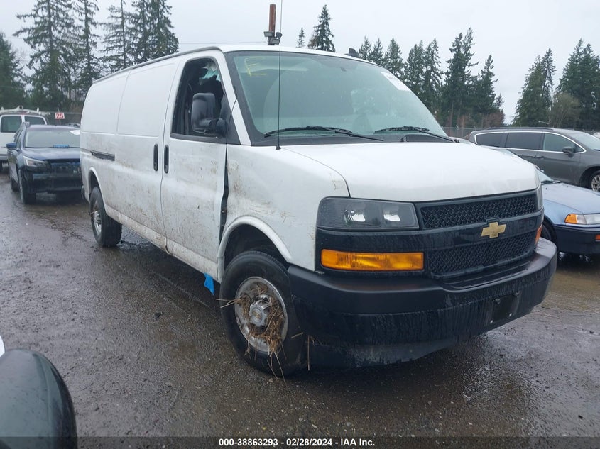 2023 CHEVROLET EXPRESS CARGO RWD 2500 EXTENDED WHEELBASE WT - 1GCWGBFP2P1112180