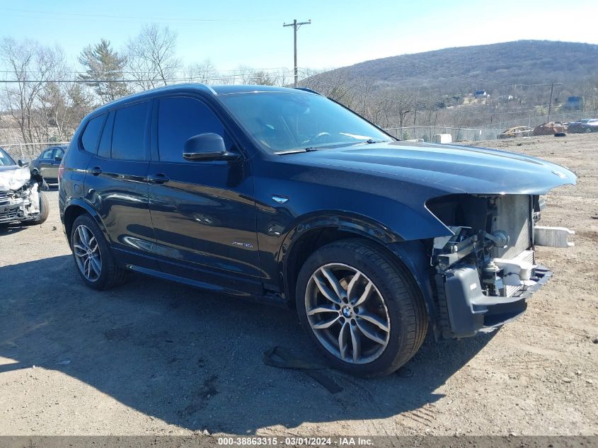 2017 BMW X3 XDRIVE35I - 5UXWX7C30H0U44610