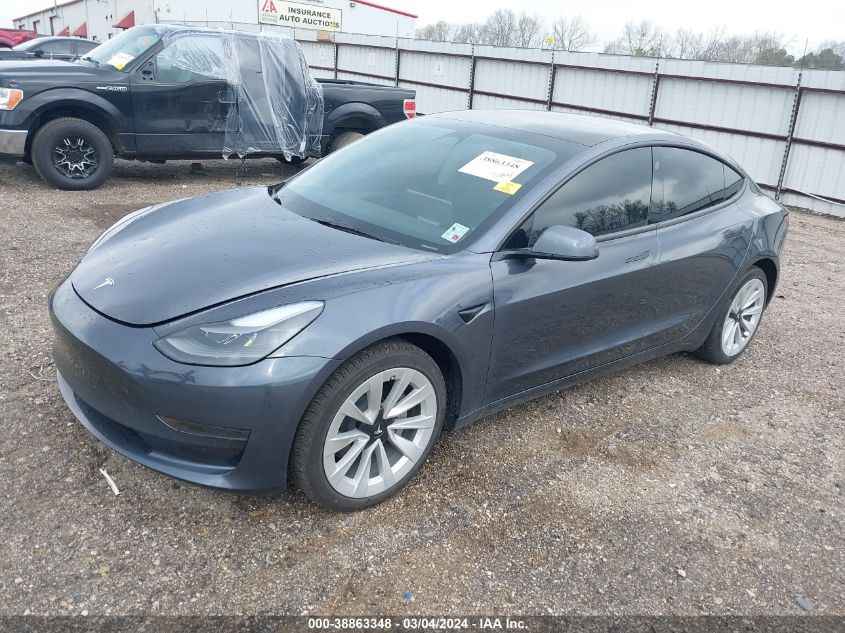 2023 TESLA MODEL 3 REAR-WHEEL DRIVE - 5YJ3E1EA0PF677082