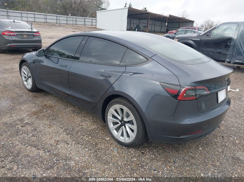 2023 TESLA MODEL 3 REAR-WHEEL DRIVE - 5YJ3E1EA0PF677082