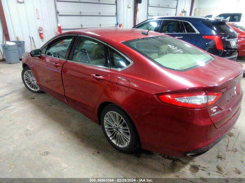 2014 Ford Fusion Se VIN: 3FA6P0H93ER319821 Lot: 38863384