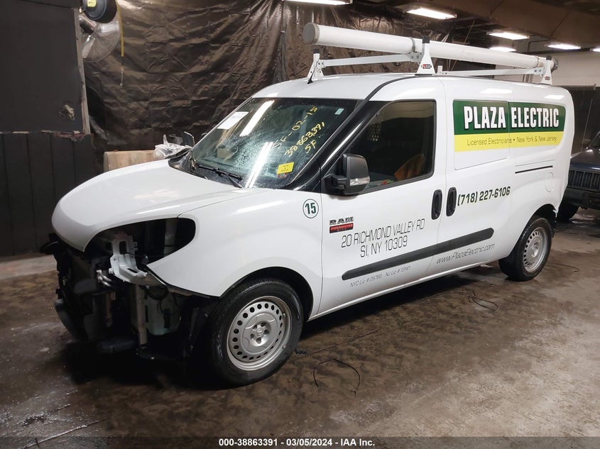 2022 RAM PROMASTER CITY CARGO VAN - ZFBHRFAB6N6W87410