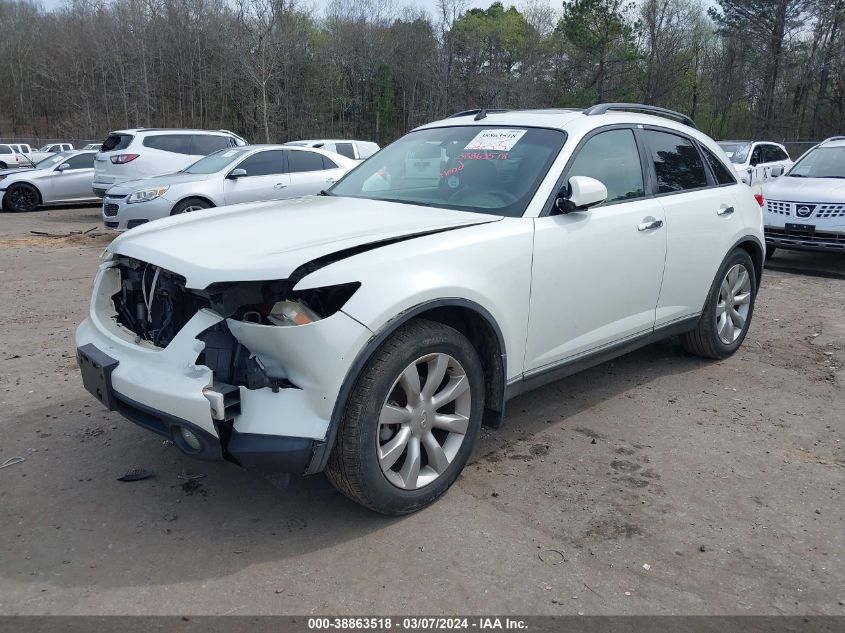 2003 Infiniti Fx45 VIN: JNRBS08W43X401543 Lot: 39253933