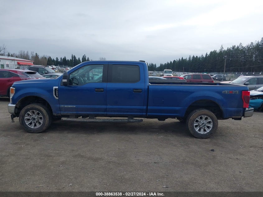 2022 FORD F-250 XLT - 1FT7W2BT8NEF85517