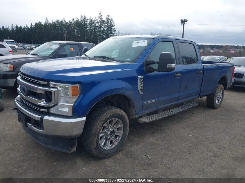 2022 FORD F-250 XLT - 1FT7W2BT8NEF85517