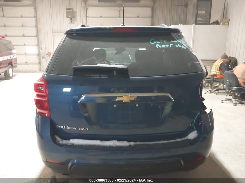2017 CHEVROLET EQUINOX LT - 2GNFLFEK6H6201913
