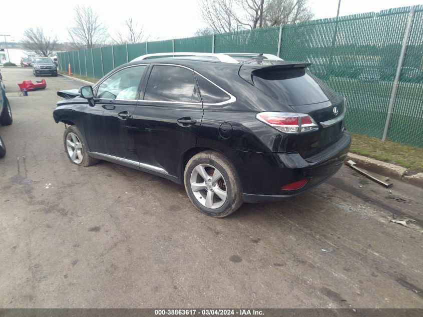 2013 Lexus Rx 350 VIN: 2T2BK1BA0DC195300 Lot: 38863617