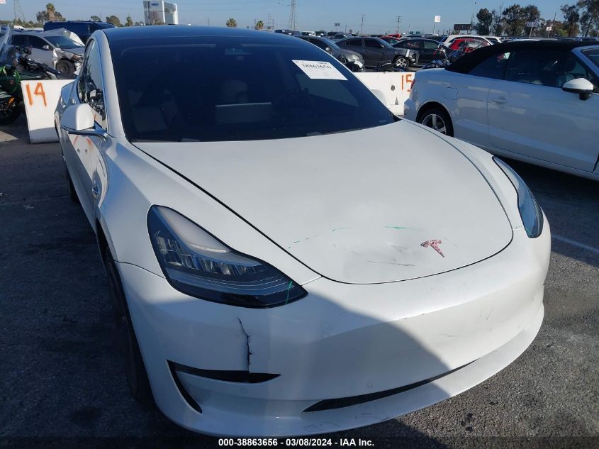 2020 Tesla Model 3 Standard Range Plus Rear-Wheel Drive/Standard Range Rear-Wheel Drive VIN: 5YJ3E1EA2LF504688 Lot: 38863656