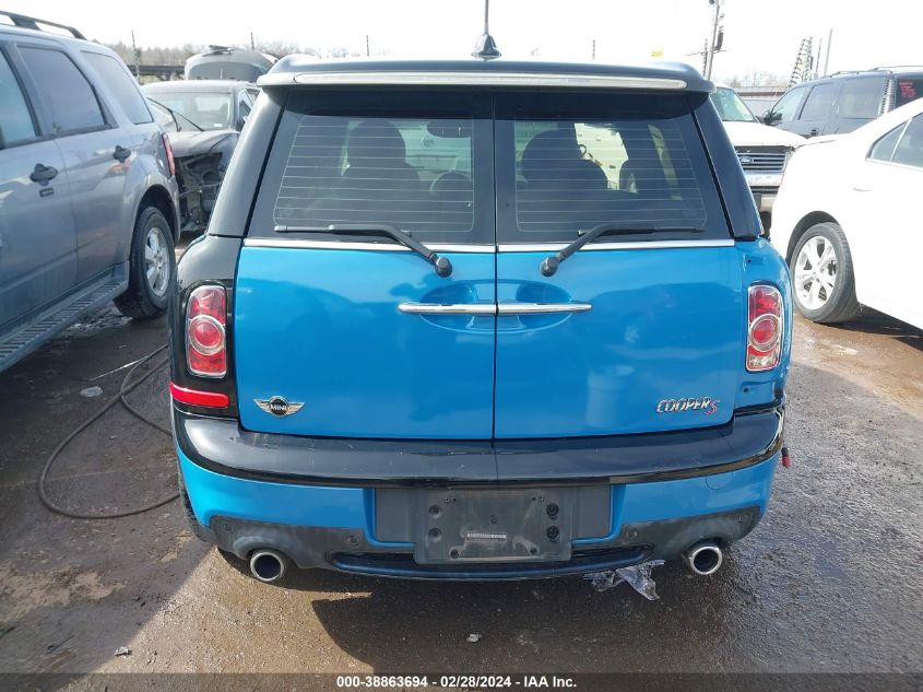 2013 Mini Cooper S Clubman VIN: WMWZG3C59DT576490 Lot: 38863694