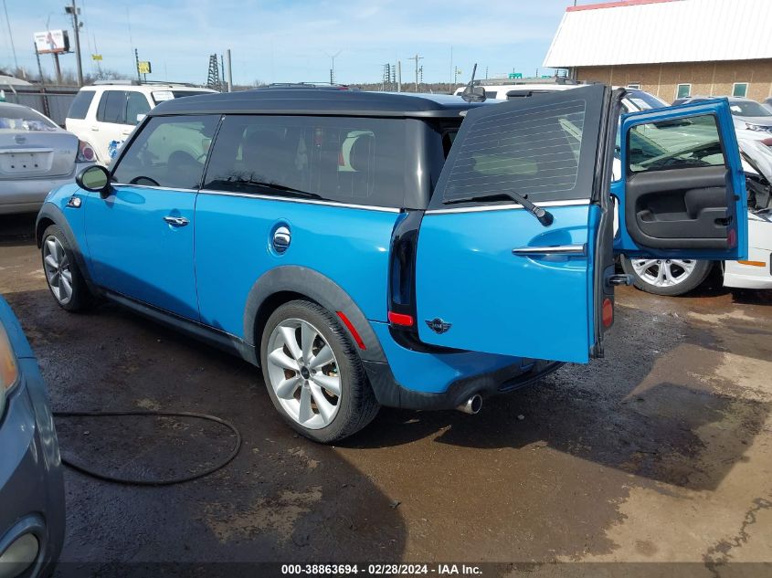 2013 Mini Cooper S Clubman VIN: WMWZG3C59DT576490 Lot: 38863694