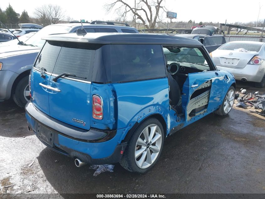 2013 Mini Cooper S Clubman VIN: WMWZG3C59DT576490 Lot: 38863694