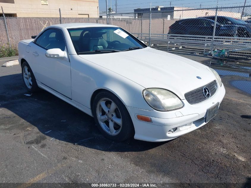 WDBKK65F52F242901 2002 Mercedes-Benz Slk 320