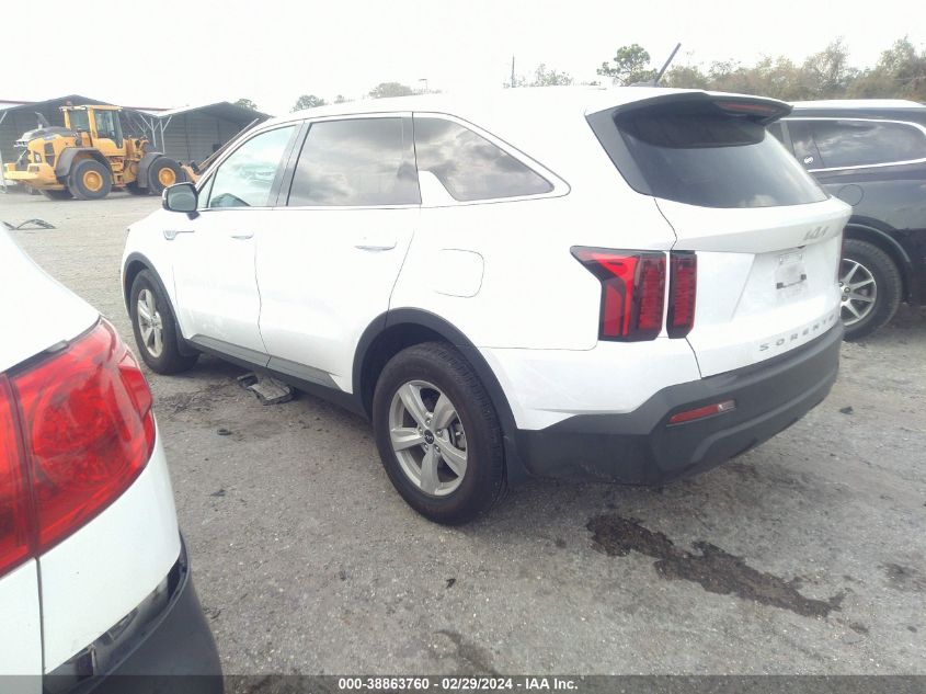 2022 Kia Sorento Lx VIN: 5XYRG4LC7NG141715 Lot: 38863760