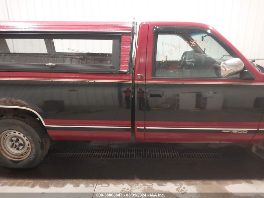 1991 GMC Sierra C1500 VIN: 1GTDC14K3MZ530698 Lot: 38863847