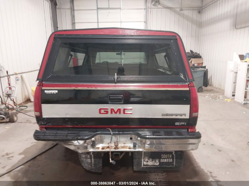 1991 GMC Sierra C1500 VIN: 1GTDC14K3MZ530698 Lot: 38863847