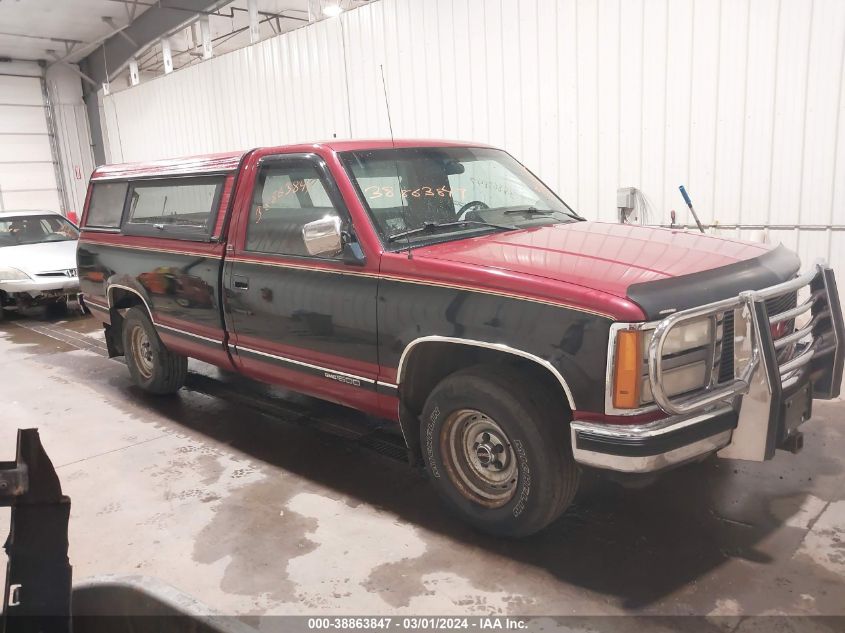 1991 GMC Sierra C1500 VIN: 1GTDC14K3MZ530698 Lot: 38863847